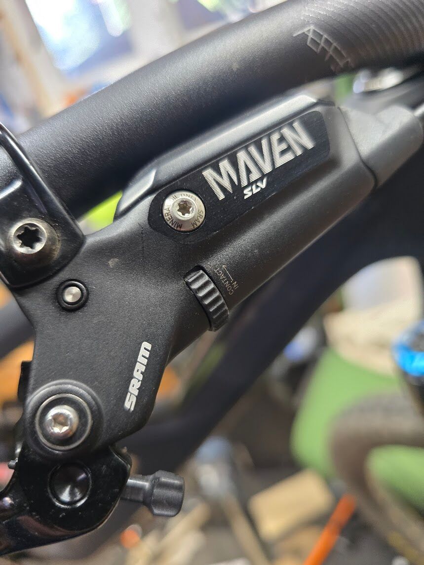 Sean at the repair stand